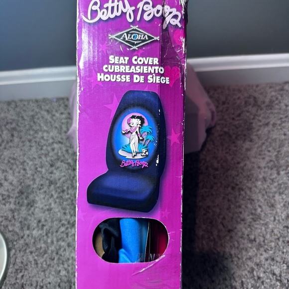 Betty Boop Aloha Car Seat Cover by PlastiColor – 2004 Vintage Graphic - Picture 4 of 8